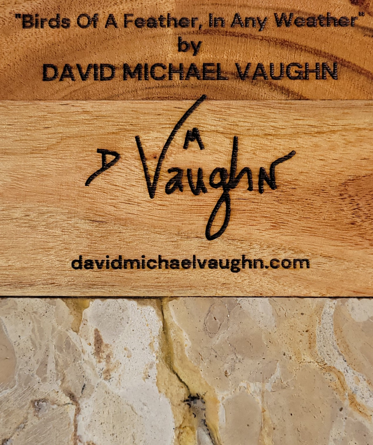 Acorn Wood and Marble Serving Boards